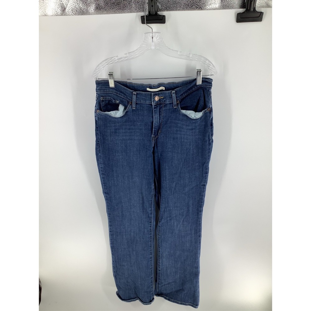 Levi Strauss & Co Womens Classic Bootcut Jeans Medium Wash Blue Size 30 Mid Rise